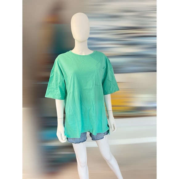 FANTASTIC FAWN oversized beaded star fringe tee S M L - Picture 3 of 8